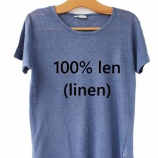 exclusive 100% linen T-shirt