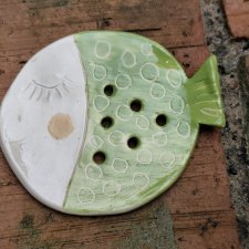 mydelniczka ceramiczna rybka