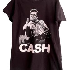 Johnny Cash T-shirt F*ck you T-shirt koszulka uniseks Jim Marshall Alternative Country, Johnny Cash gift
