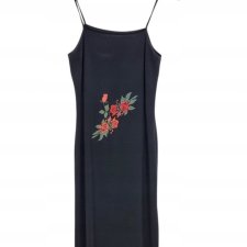Sukienka midi haft retro embroidery 38 M