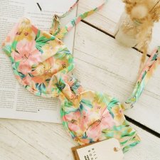 Kolorowa góra od bikini L