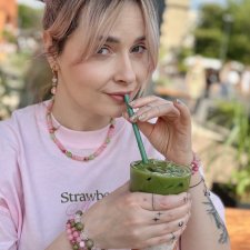 Strawberry Matcha | Bransoletka Sweet Harmony