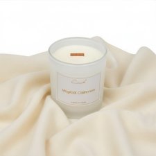 Magical Cashmere- 160 gram ekologiczna naturalna świeca sojowa (dostępne inne zapachy)