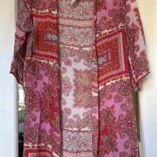 Vintage  kimono - Charlotte Sparre Copenhagen 1962 BELLA PINK - nowe z metkami