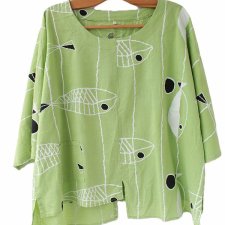 PLUS SIZE bluzka wygodna luźna