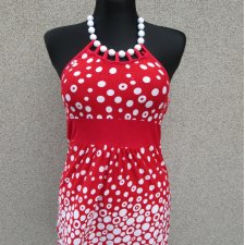 2w1 bluzeczka + korale - M/L