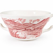 English Ironstone Tableware "Grasmere" – porcelanowa bulionówka z uszkami