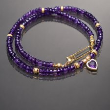 Ametysty vol. 12 choker /13.01.25/ - Szlachetna kolekcja