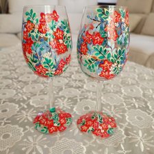 Młoda Para kieliszki do wina 280 ml. 2 sztuki.