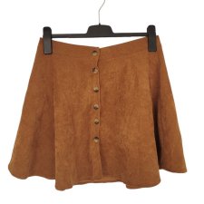 SHEIN sztruksowa MINI spódnica z guzikami 40/42 L/XL