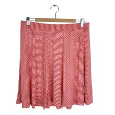 VRS malinowa rozkloszowana spódnica  wzór  42 XL