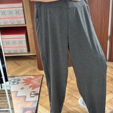 Legginsy czarne szare sportowe z kieszeniami 90% poliester 4XL / 48 / 20