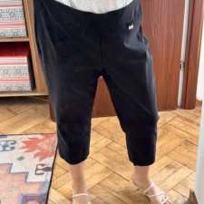 Czarne bermudy klasyczne proste wygodne basic minimalistyczne uniwersalne XXXL / 46 / 18 Premiere