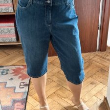 Gloria Vanderbilt 16W rybaczki jeansowe Slimming Effect stretch plus size XXL / 44 / 16
