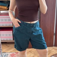 Wygodne szorty 3/4 Lee Relaxed Fit Plus Size 18 bawełniane z dużymi kieszeniami XXXL / 46 / 18