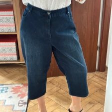 Jeansowe bermudy Gloria Vanderbilt 6XL granatowe klasyczne Plus Size 6XL / 52 / 24