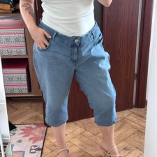 Lee Riders rybaczki jeansowe damskie Plus Size, klasyczny denim, USA 4XL / 48 / 20