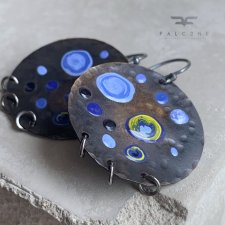 Kolczyki Dots - in the Colors of a Starry Night