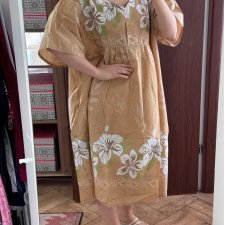 Sukienka Easy Essentials w kwiaty 4-5XL / EU 54–56 bawełna