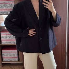 Le Suit granatowa marynarka XXL / EU 44–46 elegancka
