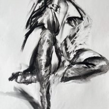 Szkic Kobiety 60x90cm