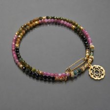 Turmaliny /choker/ vol. 52 naszyjnik /28.03.26/- Szlachetna kolekcja