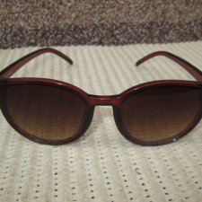 Brązowe okulary