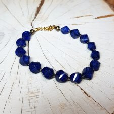 Bransoletka lapis lazuli ( b36)