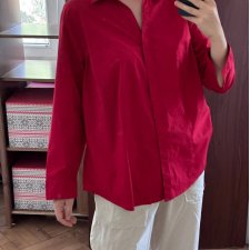 Czerwona koszula oversize Riders by Lee Indigo plus size  5XL / 50 / 22