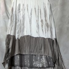 BLIND DATE WOMAN 42 oryginalna asymetryczna sukienka