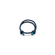 Bransoleta sznurek marynarska linka unisex granat