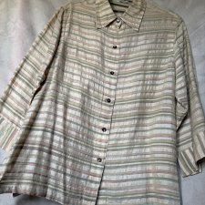 Silk -  koszula - koszulowy żakiet - firmowy - szantung  jedwabny
