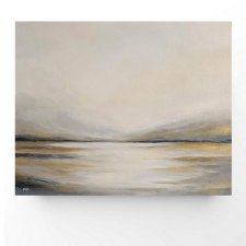 Pejzaż ze złotem -obraz akrylowy formatu 40/50 cm