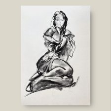Szkic Kobiety A3
