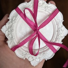 Dekoracja do domu talerzyk pod świecę lub drobiazgi