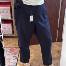 Granatowe spodnie Croft & Barrow 24W Plus Size stretch 6XL / 52 / 24