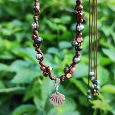 Naszyjnik choker z kamieni naturalnych