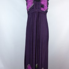 Apricot letnia sukienka maxi na biust / L