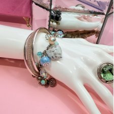 ❦❀❦ bransoletka vintage charmsy ❦❀❦