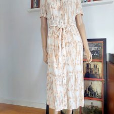 esprit wiskozowa długa letnia sukienka