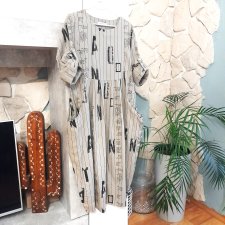 Suknia midi S M