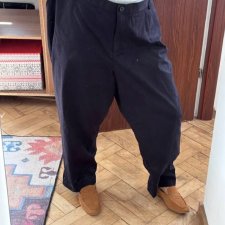 Lands' End Spodnie Granatowe Plus Size 28W 7XL / 54 / 26
