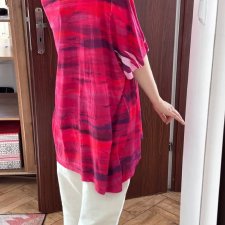 Catherines Bluzka Różowa Oversize z Cyrkoniami 9XL / 58 / 30