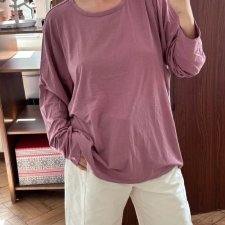a.n.a Różowa Bluzka Longsleeve Plus Size 6XL / 52 / 24