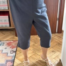Grafitowe spodnie 3/4 Plus Size Lane Bryant 4XL / 48 / 20