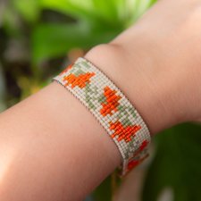 Bransoletka SUMMER MEADOW ✧ boho ✧ etno ✧ kwiaty