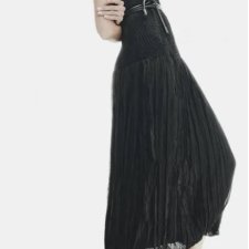 Zara L/XL długa plisowana sukienka%%