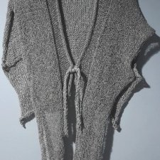 Srebrna koczuga narzutka art handmade