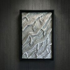 OBRAZ STRUKTURALNY 3D | RELIEF ŚCIENNY | UNIKAT