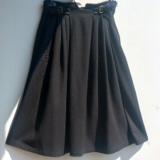 spódnica vintage wełna